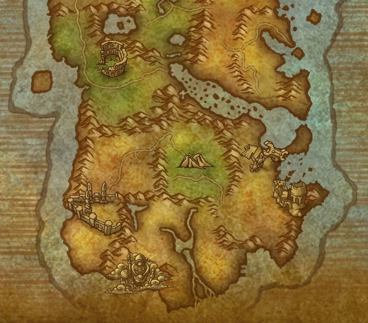 azeroth kalimdor map