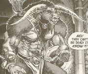 Trag before he died.