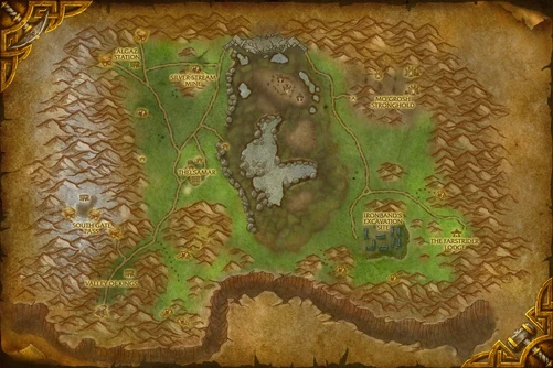 Loch Modan map
