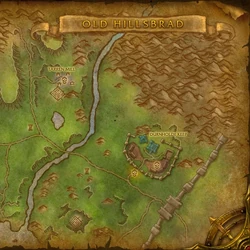 Old hillsbrad foothills map
