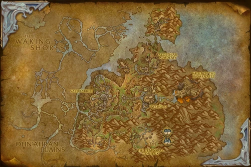 Thaldraszus map