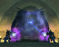The instance entrance of Sanctum of the Blue Dragonflight.