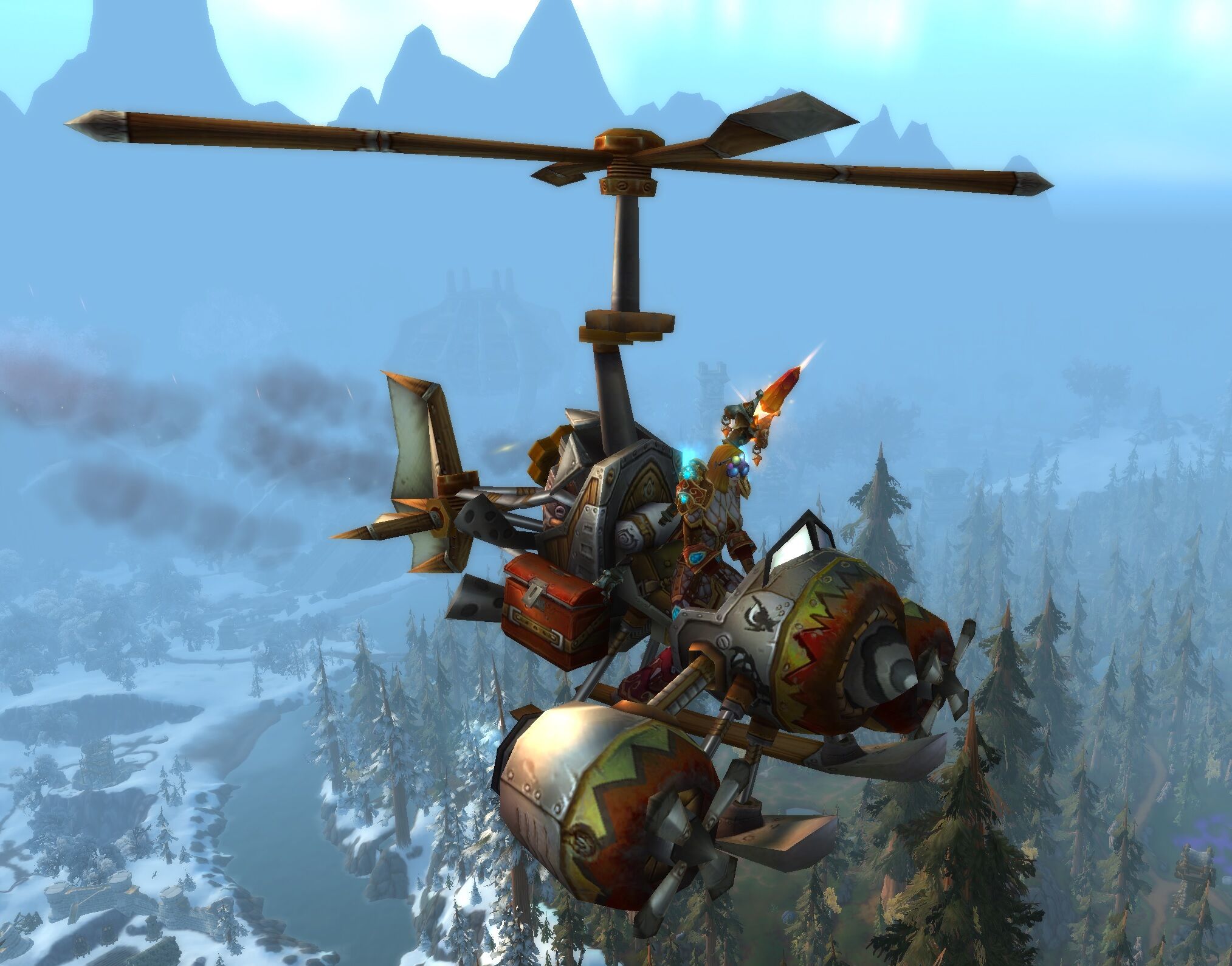 Flying Machine and Turbo-Charged Flying Machine--WotLK Classic