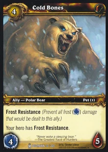 Cold Bones TCG Card