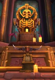 Glaive of Vol'jin pedestal