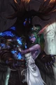 Tyrande with Malfurion.
