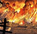 Aftermath of the culling, as seen in a fictional in-universe tale told in the Hearthstone comic Undeath Conquers All.