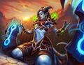Kylanda the Harmonious, a draenei shaman.