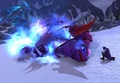 Kalecgos with a dying Tarecgosa.