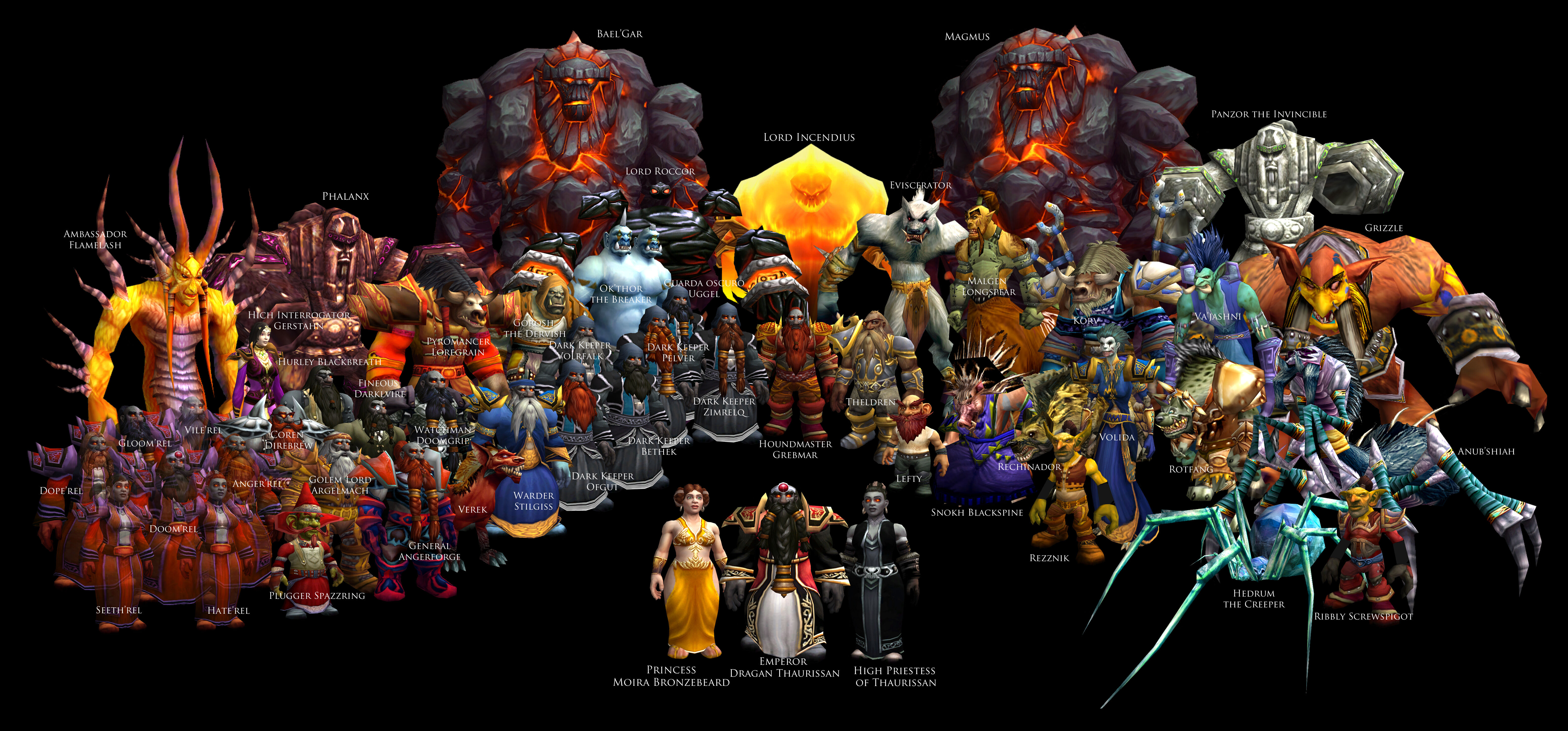 Blackrock Depths bosses.jpg