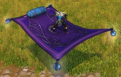 Magnificent Flying Carpet--Tailoring Mount--WotLK Classic 