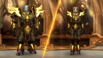 Lightforged draenei Heritage Armor