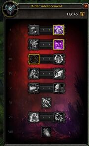 Order Advancement
