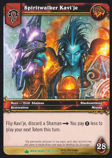 Spiritwalker Kavi'je TCG Card