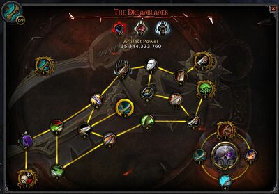 The Dreadblades interface