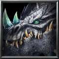 Blue dragon from Warcraft III: Reforged.