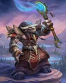 Archdruid Hamuul Runetotem in Hearthstone.