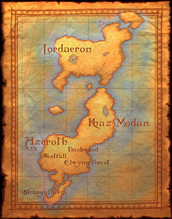 Amazing maps, World map, World of warcraft