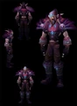 A male night elf wearing Field Marshal's Sanctuary