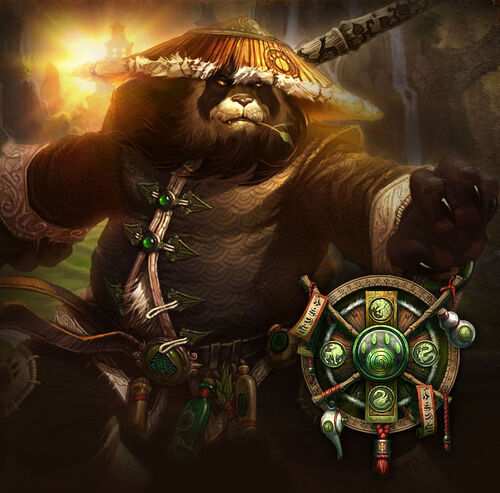 pandaren monk wallpaper