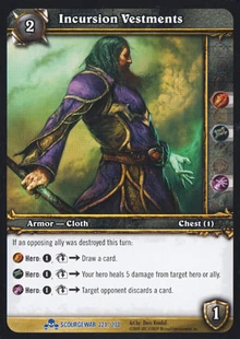 Incursion Vestments TCG Card