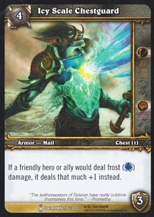 Icy Scale Chestguard TCG Card