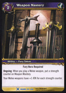 Weapon Mastery TCG Card