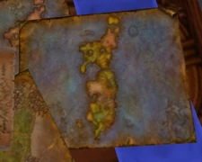 In-game use of alpha world map.