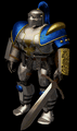 Footman from the Warcraft II cinematics.