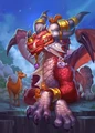 Alexstrasza in Hearthstone: Mercenaries.