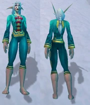 Festive Teal Pant Suit