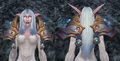 Velen's Shoulderpads of Conquest, Stone Background, NE Female