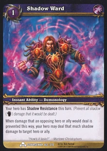 Shadow Ward TCG Card