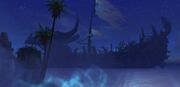 The Naglfar on the shores of .