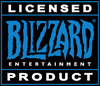 Blizzard licensed products logo