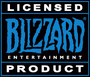 Blizzard licensed products logo