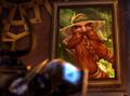 Muradin looks at a portrait of Brann.