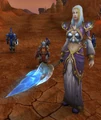 Jaina at Dranosh'ar Blockade in the Siege of Orgrimmar.