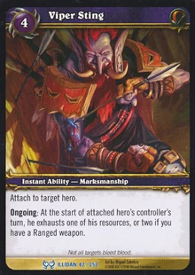 Viper Sting TCG Card