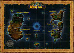 Pre-release map on the official World of Warcraft web site.