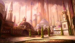 Dalaran Concept Art Peter Lee 2
