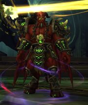 Kil'jaeden in the Chamber of the Avatar