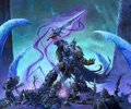 The Lich King raises the fallen champions.