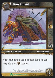 Riot Shield TCG Card