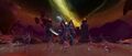 The Pit Commander sending waves of felguards in News From Outland: Crisis at Da Portal!.