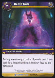 Death Gate TCG Card