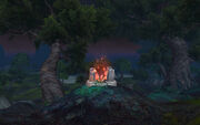 Memorial Flame lit