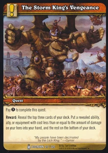 The Storm King's Vengeance TCG Card