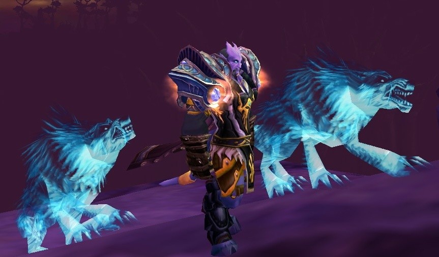 spectral wolf shaman