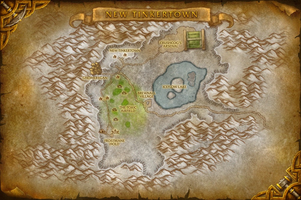 dun morogh map